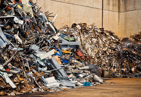 Disposal and utilization of solid hazardous waste