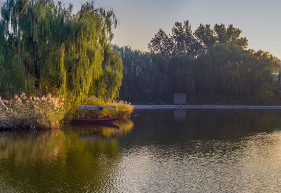 Fenyang Xinghuacun Economic and Technological Development Zone Wetland Park Construction